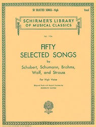 50 Selected Songs Vocal Solo & Collections sheet music cover